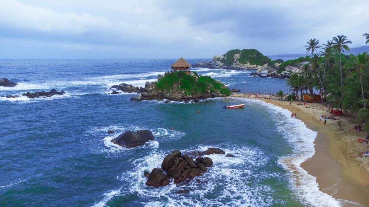 Camping Tequendama - Parque Tayrona El Zaino Exteriör bild