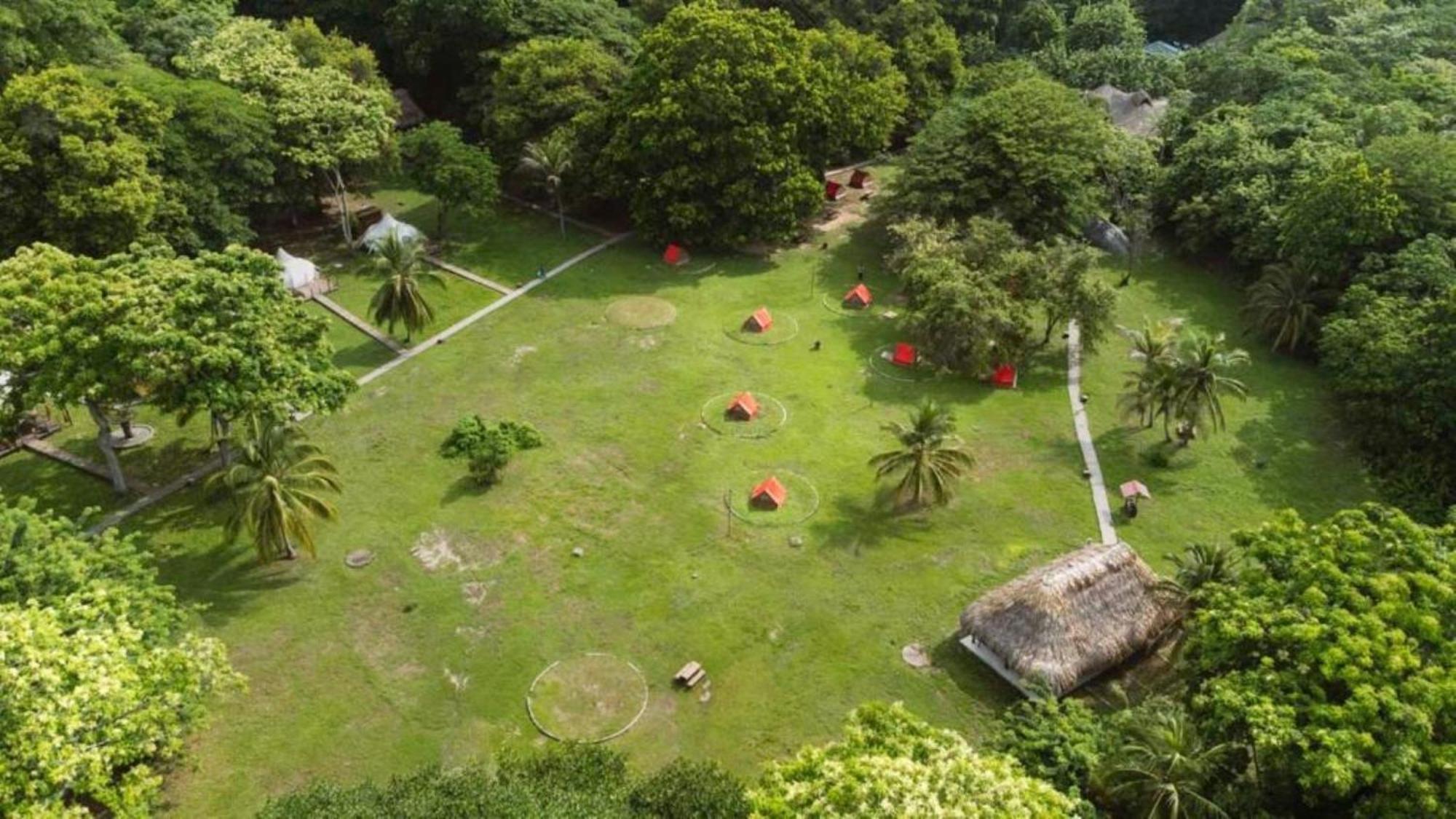 Camping Tequendama - Parque Tayrona El Zaino Exteriör bild